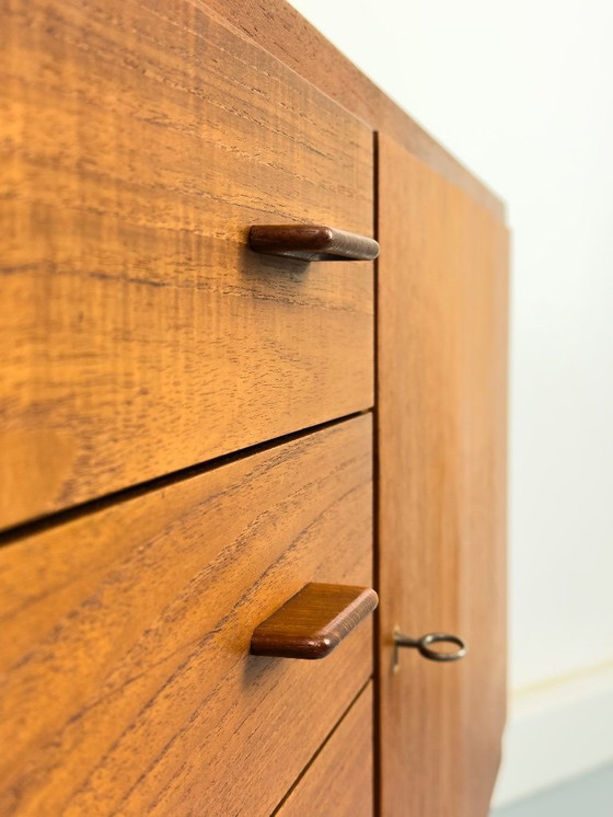 Image 1 of Teak sideboard by Hans J. Wegner for Ry Møbler, 1959