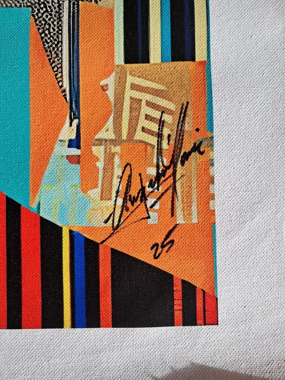 Ana Maria - Donna afro - Litografia d'artista – Litografie e stampe, Canvas (photo 13 of 16)