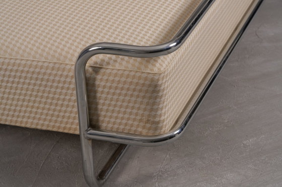 Image 1 of Letto king size vintage "Kromvik" cromato di Knut Hagberg per IKEA, Svezia, anni '80