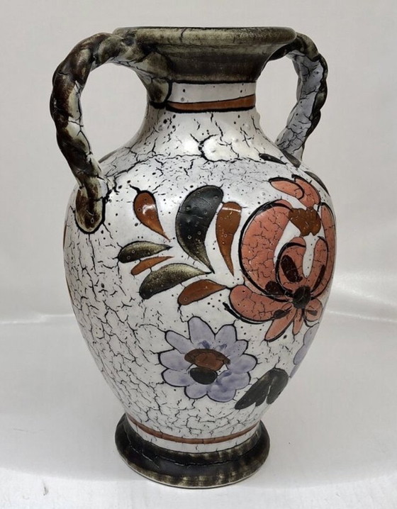 Image 1 of Vintage West Germany vase with handles