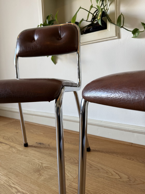 Image 1 of Sedie vintage Tavo con struttura tubolare