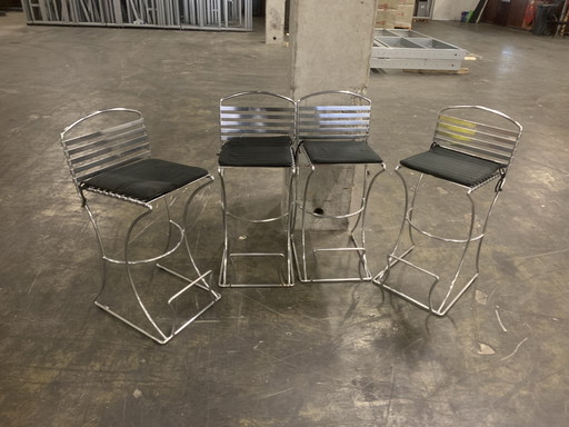 4x Vintage Bar Stools