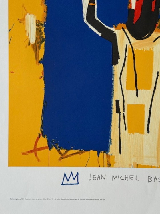 Image 1 of Jean-Michel Basquiat (after) - Welcoming Jeers - 1997