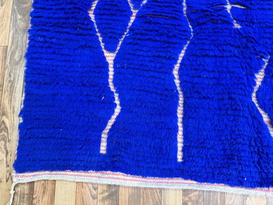 Magnifico Tappeto Blu in Lana 170/250cm – Tappeti, Wool (photo 7 of 10)