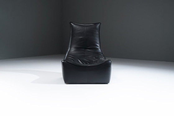 Image 1 of Vintage The Rock Lounge Chair with new leather by Gerard Van Den Berg - Montis
