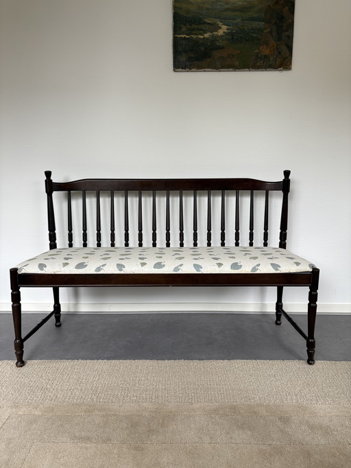 Vintage wooden bar bench extremely charming l1.27