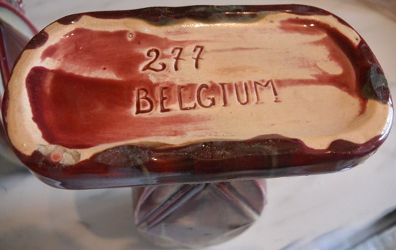 Image 1 of Thulin Pottery - 2 vases - #277 - Earthenware - Pair of Art Deco Vases