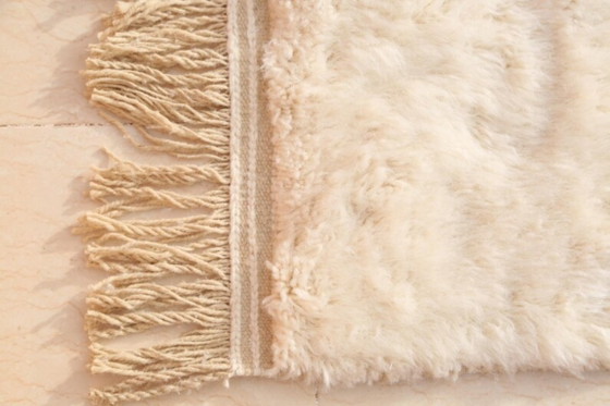 Image 1 of Tappeto marocchino fatto a mano in lana naturale, 250 cm x 150 cm
