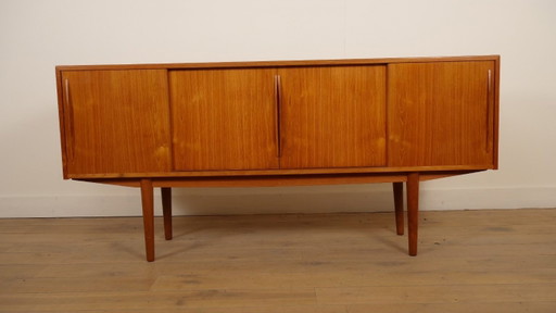 Wooden Sideboard with Sliding Doors