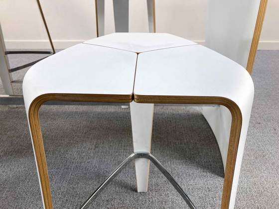 Image 1 of Mesa de conferencias Brunner Hoc con cuatro sillas