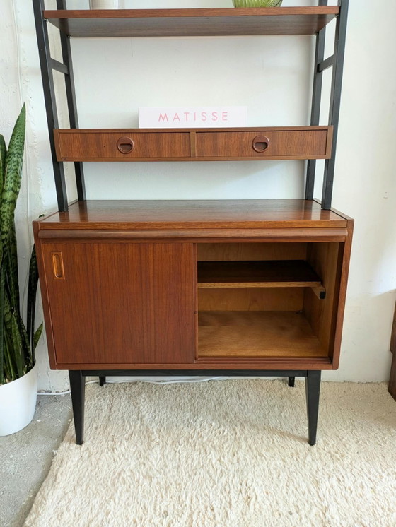 Vintage Highboard, Wall Unit – High Boards, Iron, Wood (photo 9 of 11)