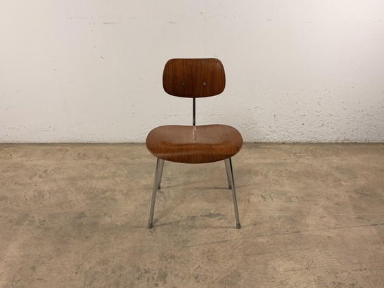 Image 1 of Mid-Century Modern Model SE 68 eetkamerstoel van Egon Eiermann voor Wilde + Spieth, jaren 1950.