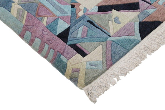 Original Modern Designer Highland Wool Rug Nepal 294 x 202 cm, Rugs & carpets, Beige (photo 4 of 8)