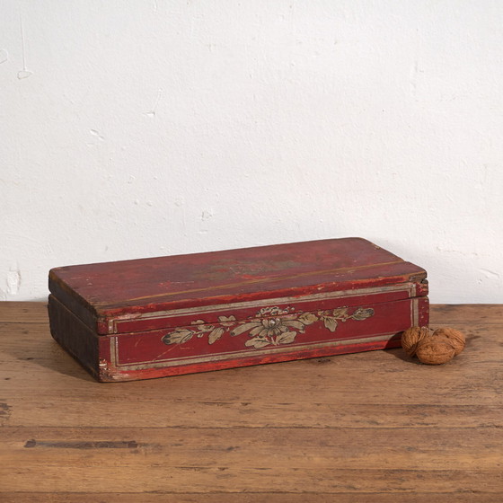 Caja antigua con pátina roja (c.1900) #4 – Armarios de almacenamiento (photo 8 of 40)