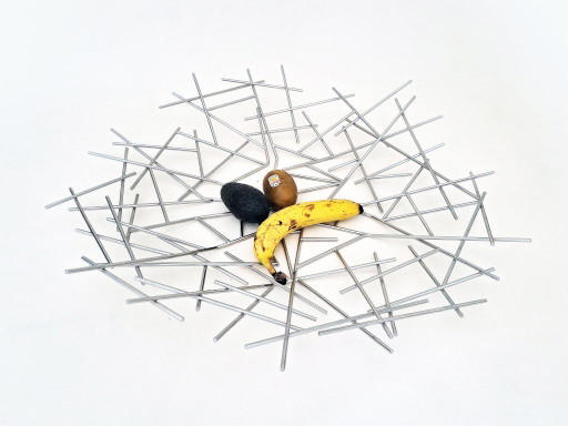 Alessi Aufblasbare Obstschale – schalen, rvs, Metal