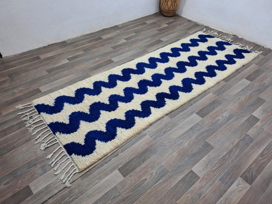 Image 1 of Tappeto tradizionale marocchino in lana, 300 cm x 100 cm