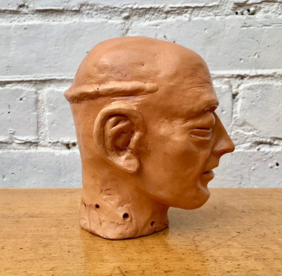 Image 1 of Scultura d'epoca, busto di uomo in argilla