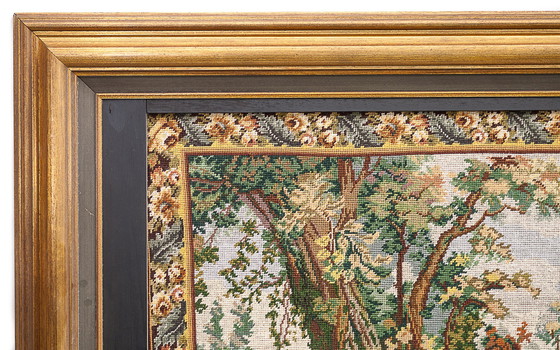 Image 1 of Arazzo "Scena galante"