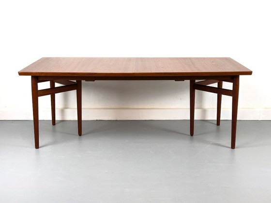 Image 1 of Model 201 Teakhouten eettafel van Arne Vodder voor Sibast, jaren 60