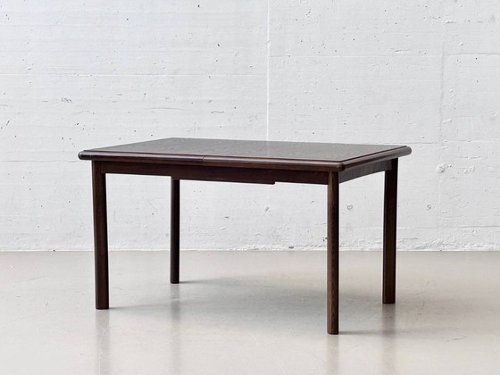 Extendable mid-century dining table in dark wood – 1960s/70s (photo 10 of 15)
