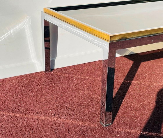 Image 1 of Belgochrom * Hollywood Regency * Vintage 70s coffee table