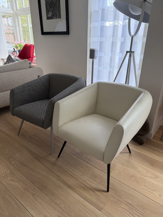 Image 1 of Juego de sillones (2 sillas Leolux)