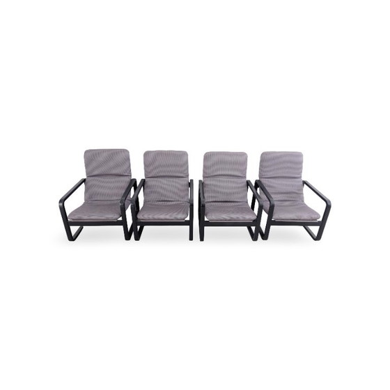 Set di 4 Poltrone Originali Midcentury Wilkhahn Vintage mcm nere – Altro (photo 2 of 28)
