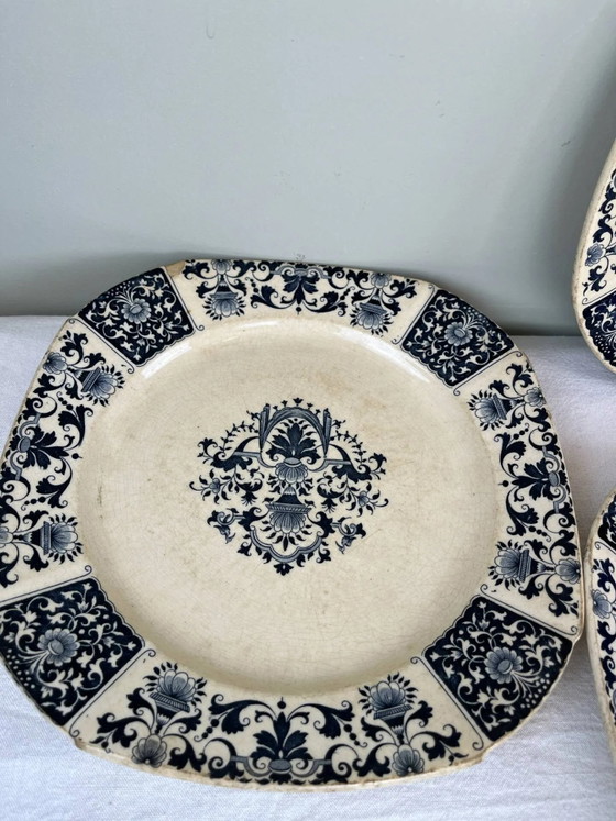 Antiker Teller aus dem späten 19. Jahrhundert. – Geschirr, Porcelain (photo 5 of 15)