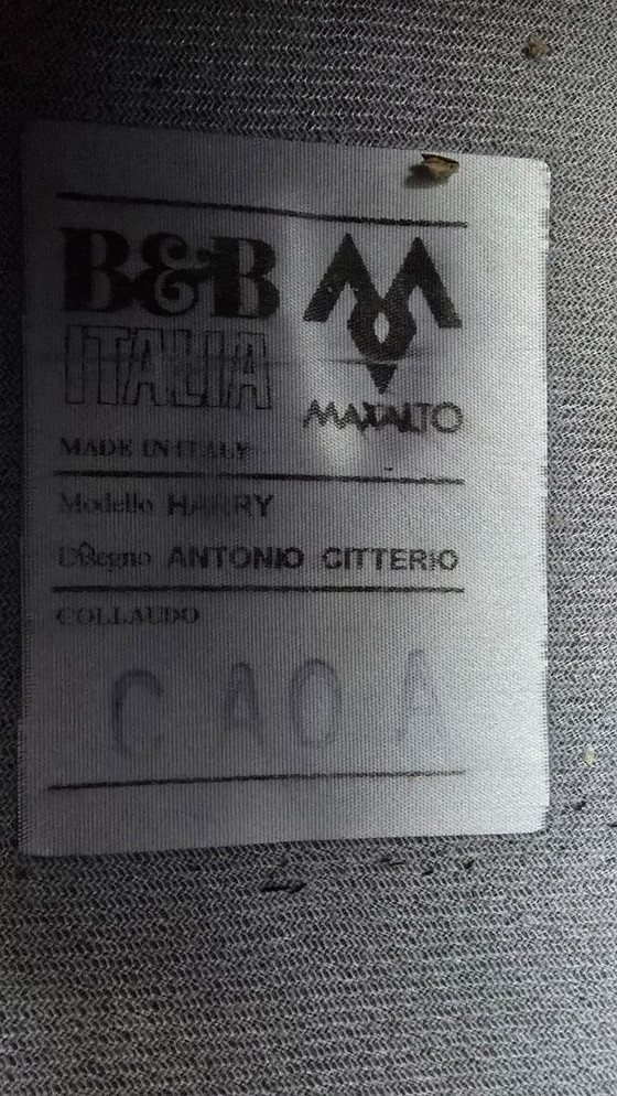 Image 1 of Corner sofa + 2x Armchair + 5x cushions all from B&B Italia