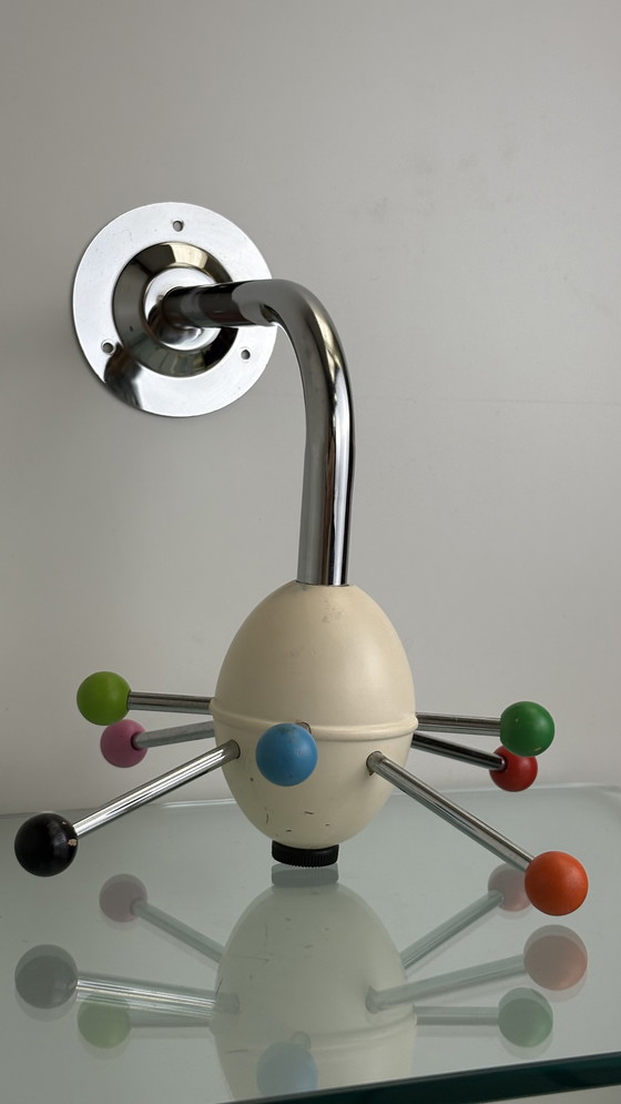 Image 1 of Vintage IKEA Sputnik Borsani wall coat rack - Space Age - Eighties