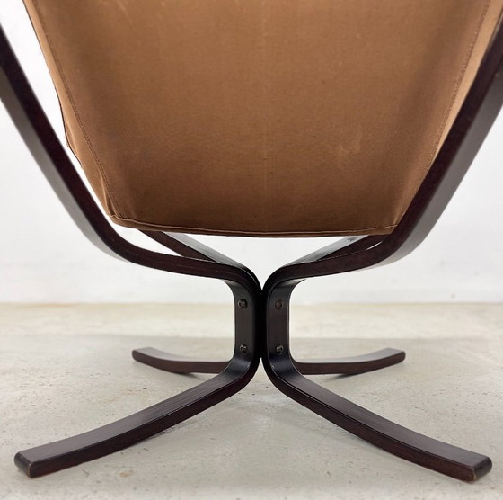 Image 1 of Falcon stoel van Vatne Møbler, Noorwegen, jaren 70.