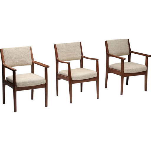 Poltrona Chandigarh vintage di Pierre Jeanneret, anni '50