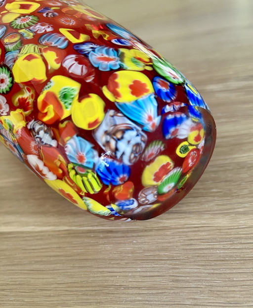 Vase vintage Murano Confetti