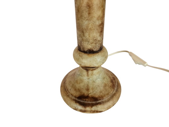 Image 1 of Massive/Pegasam - Chalice Lamp - Alabaster - Spain - 3rd Quarter 20th Century