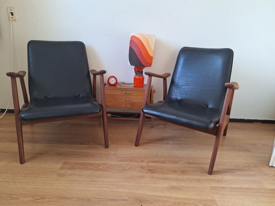 Image 1 of 2 X Louis Van Teeffelen Armchairs