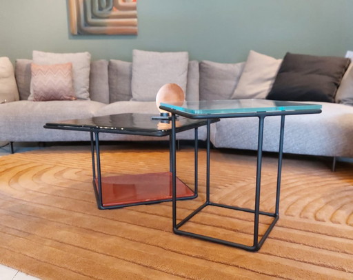 1x set van 2x B&B Italia Lemante salontafels