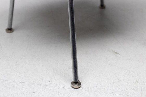 Image 1 of Set of 4 Saarinen Executive Armchairs for Knoll in Black Leather