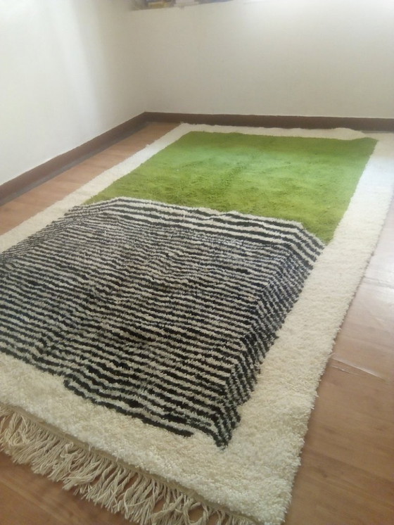 Image 1 of Tapis marocain en laine naturelle 300cmx200cm