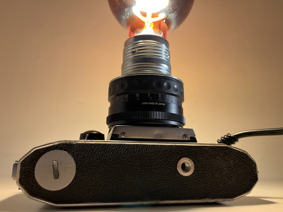 Retro Handmade Camera Light – Lampsmid, Table lamps, Glass, Metal (photo 5 of 11)
