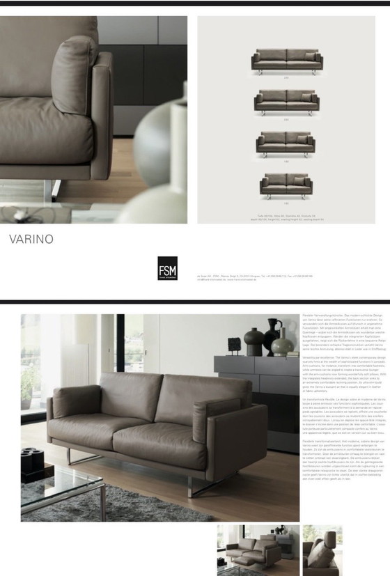 Image 1 of FSM (De Sede) Divano Varino multiregolabile