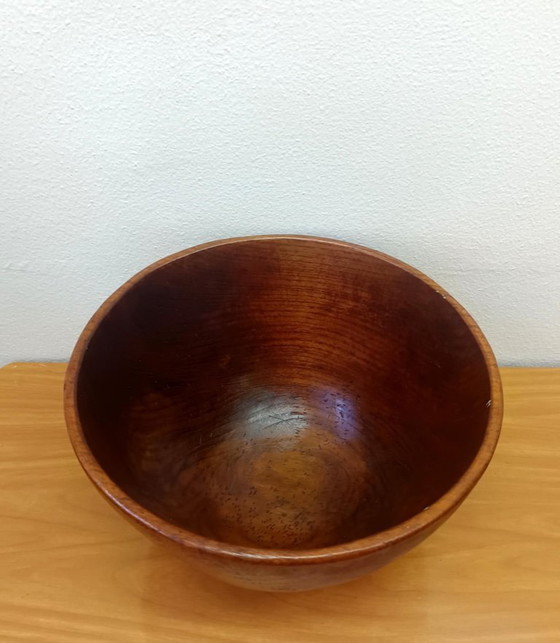 Image 1 of Grande ciotola vintage in teak