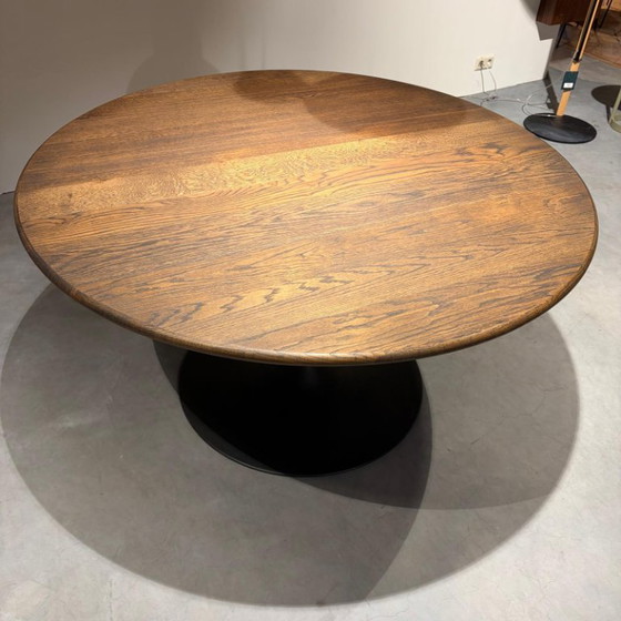 Artifort Clarion Mesa de comedor, Mesas de comedor, Metal, Madera, Negro (foto 3 de 5)