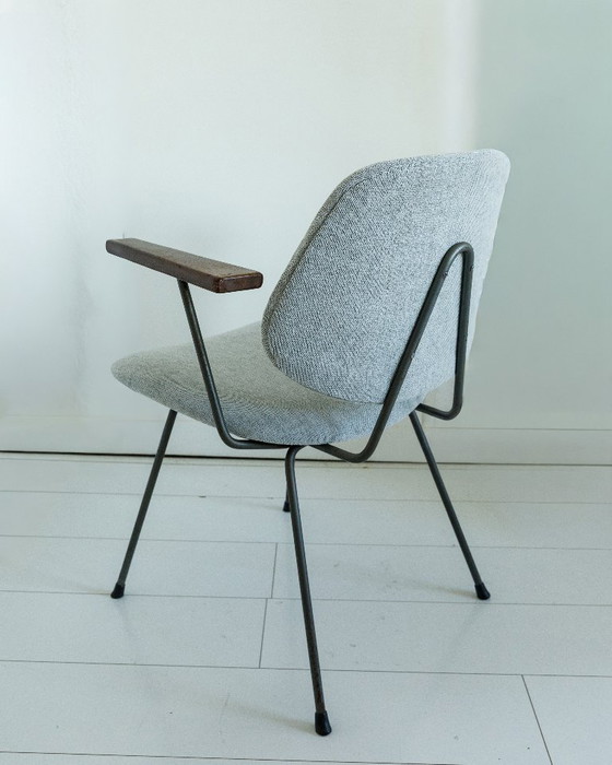 Image 1 of Chaise de salle à manger/bureau vintage Wim Rietveld