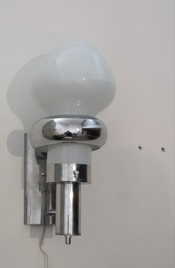 Image 1 of Murano glazen wandlamp, Italië, jaren 70