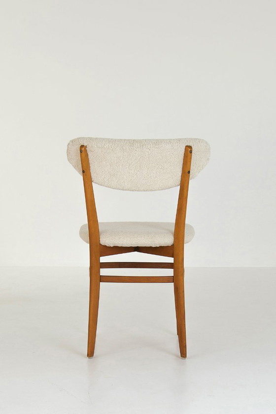 Image 1 of Een set van 4 eetkamerstoelen uit de 'Triva'-serie