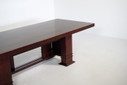 Table monumentale 605 Allen par Frank Lloyd Wright pour Cassina, Italie 1980