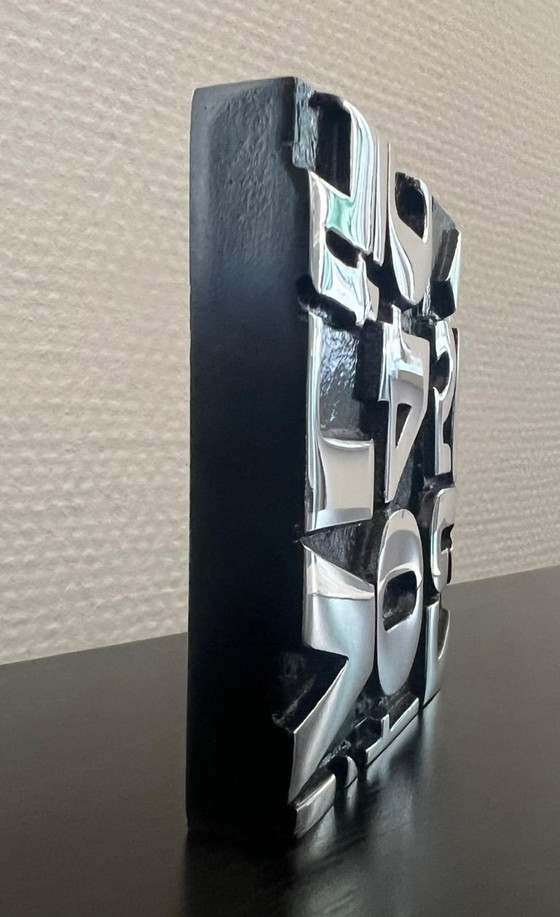 Image 1 of Work of art Aluminum sculpture 