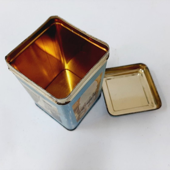 Image 1 of Soviet vintage tin box, Georgian tea