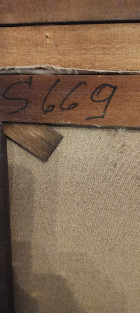 Image 1 of Nature morte peinte par l'artiste néerlandais Willem Van Es (1904-1976)