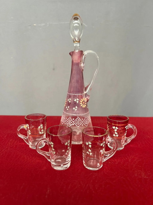 Likeurset. Saint-Louis glas. – glazen karaffen, Crystal (photo 2 of 5)